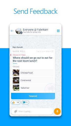 Microsoft Kaizala screenshot 3