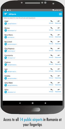 Romanian Airports - Daily Flight Times screenshot 7