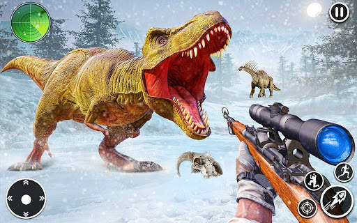 Wild Dino Hunter Animal Hunting Games screenshot 1