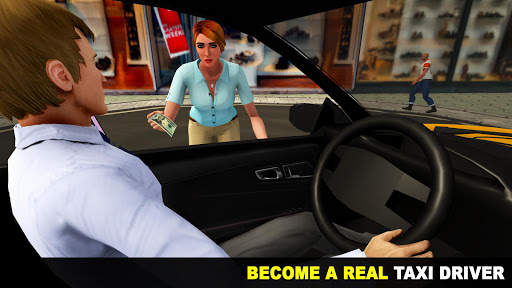 Vegas Taxi Driver Game screenshot 2