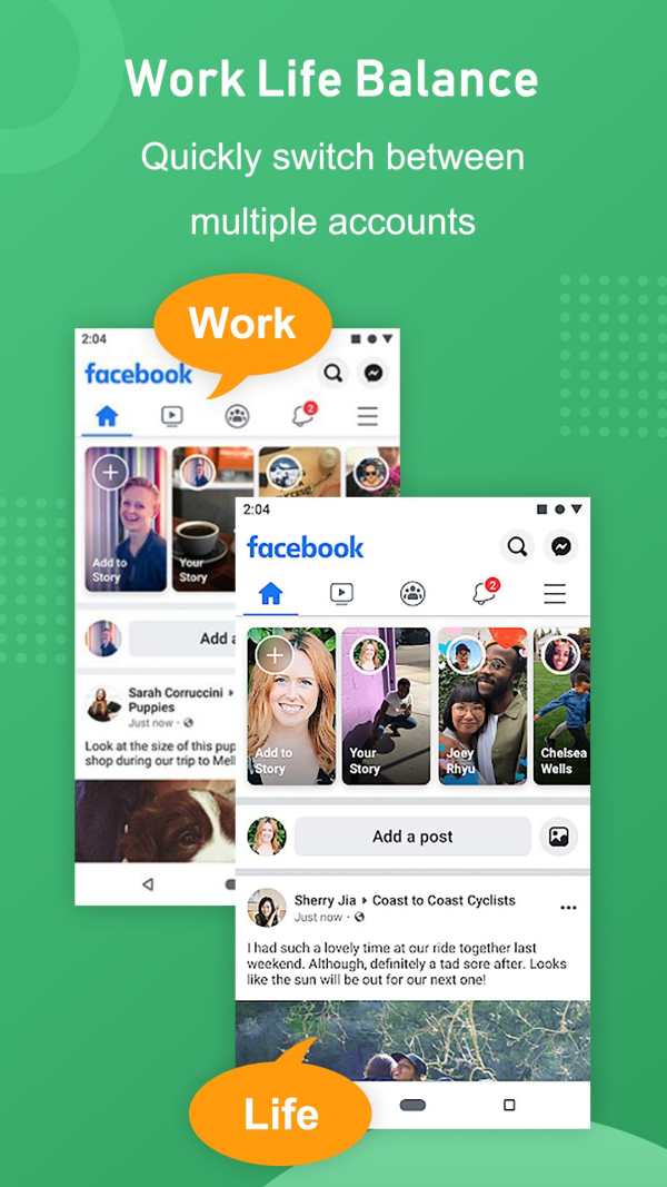 Parallel Account - Clone account & Multi parallel screenshot 2