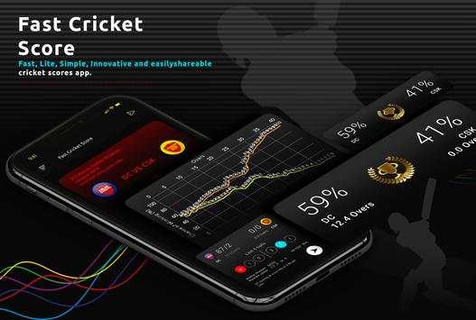 Fast Cricket Score screenshot 1