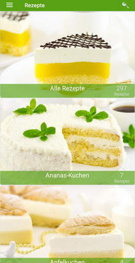 Kuchenrezepte screenshot 1