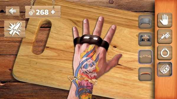 Knife and Fingers Game screenshot 1