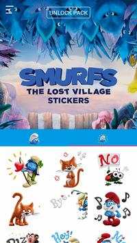 Smurfs: Lost Village Stickers screenshot 2