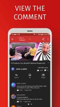 Y-Tube video Player - Floating Popup 2 تصوير الشاشة