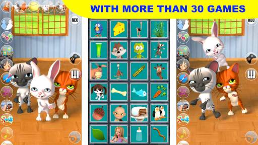 Talking 3 Friends Cats & Bunny screenshot 8