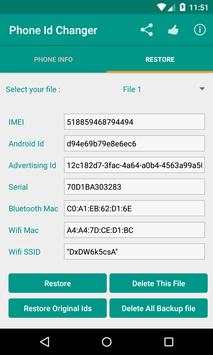 Device Id IMEI Changer Xposed screenshot 4