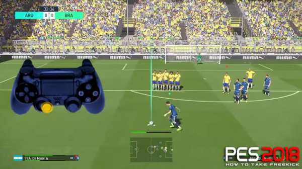 How to take a Freekick - PES 2018 screenshot 3