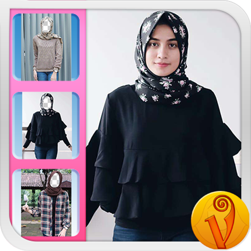 Hijab Jeans Selfie Camera icon