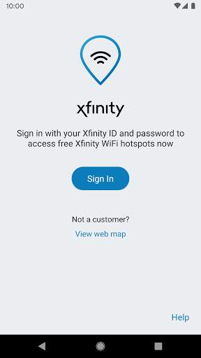Xfinity WiFi Hotspots скриншот 1