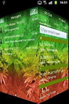 GO SMS Pro Theme Weed Ganja screenshot 4