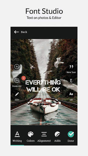 Font Studio - Text on photos & Editor screenshot 1