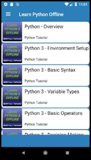 Learn Python 3 Offline screenshot 1