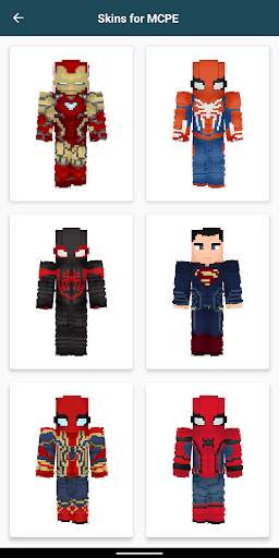 Superhero Skins for Minecraft screenshot 6