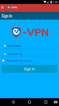 e-VPN For Android TV screenshot 1