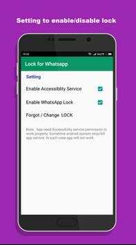 Lock for WhatsApp screenshot 4