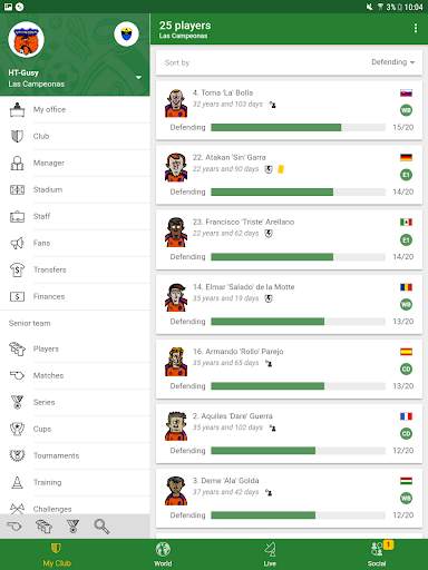 Hattrick Football Manager Game screenshot 10