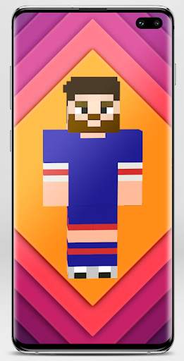 Messi Skin for Minecraft screenshot 1