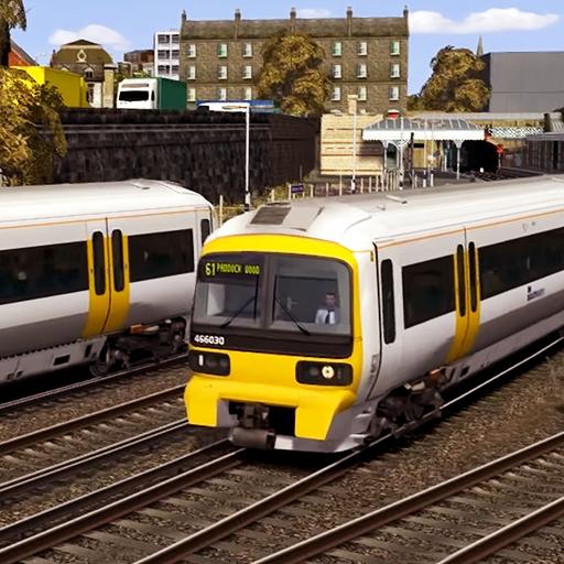 Real Train Simulator 3D 2020:Train Driving Games أيقونة