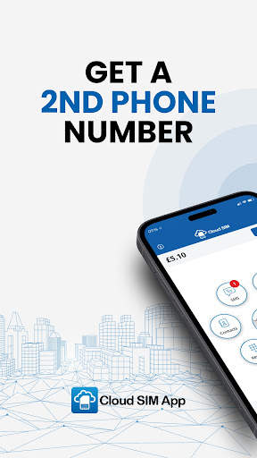 Cloud SIM: Second Phone Number screenshot 1