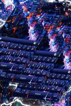 Night Lights Keyboard Theme screenshot 5