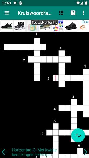 Kruiswoordraadsel screenshot 7