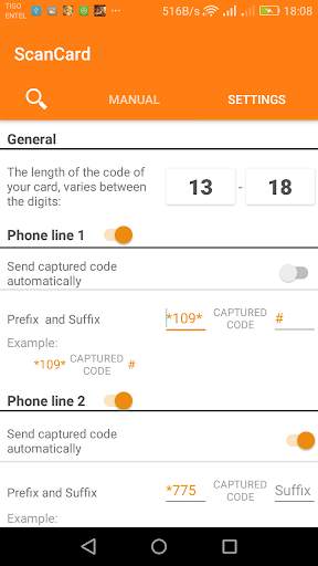 Scan Card - Scan the prepaid card and load balance screenshot 4
