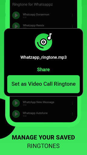 Ringtone for Whatsapp Video Call screenshot 3