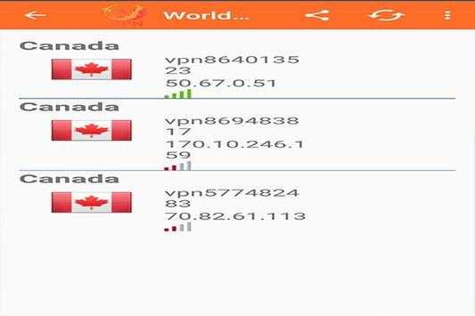 World VPN screenshot 2