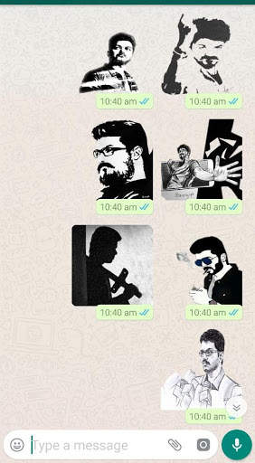 Vijay - Stickers for WhatsApp screenshot 4