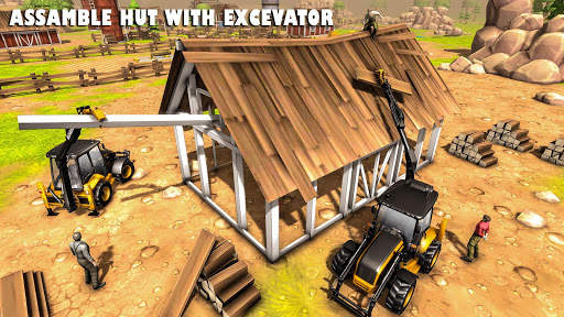 Heavy Excavator Crane Sim 2021: 3D Excavator Games screenshot 3