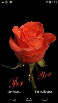 Red Rose Live Wallpaper screenshot 3