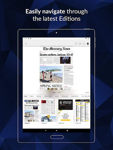 The Mercury News e-Edition screenshot 7