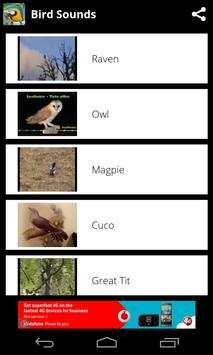 Bird Sounds - Free songs screenshot 3