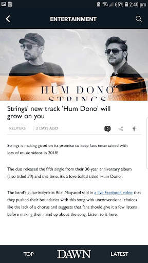 Dawn - Official Mobile App screenshot 2