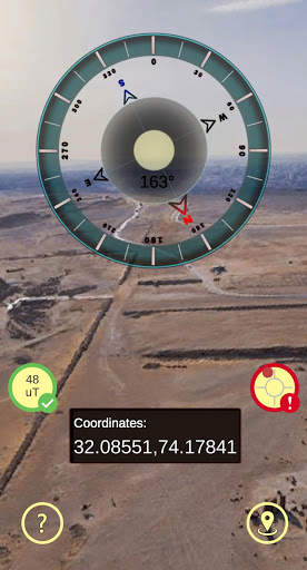 Android Kompass 360 - Wahre Nord richtung & GPS screenshot 6