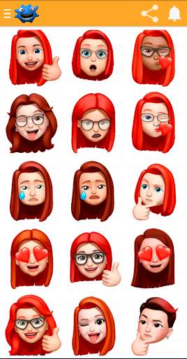 Emojis Sticker 3D Para Whatsapp 2021 screenshot 4