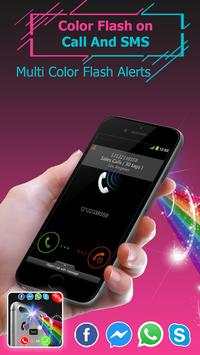 Brightest Color Flashlight: Flash Alert, LED light screenshot 2
