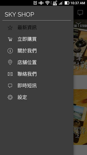 SKY STUDIO SHOP screenshot 2