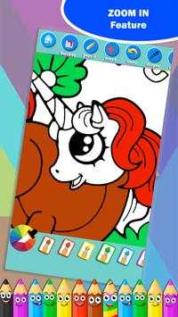 Unicorn Magic Coloring Book screenshot 5
