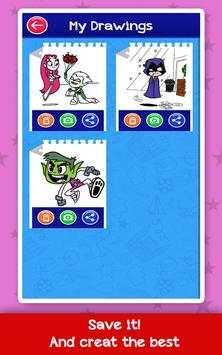 Teen Coloring Titans Go screenshot 5