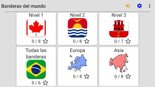 Banderas nacionales de todos los países del mundo screenshot 8