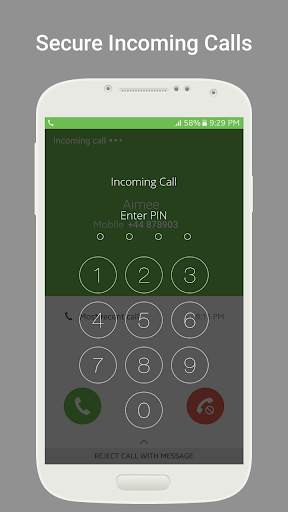 Secure Incoming Call Lock, Call Secure FREE screenshot 5