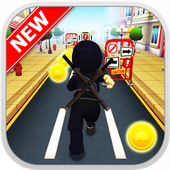 Subway Ninja Run Escape icon