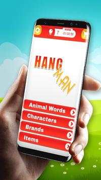 Hangman - Guess the Word - Vocabulary Games screenshot 3
