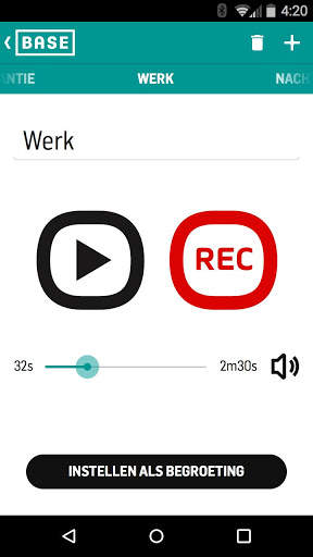 BASE Visual Voicemail скриншот 4