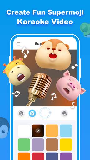 Supermoji - 3D Animated Emoji&Face Story Maker App screenshot 3