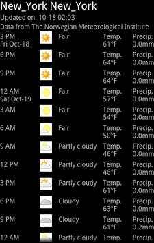 Dande Weather3D beta 0.92 screenshot 3