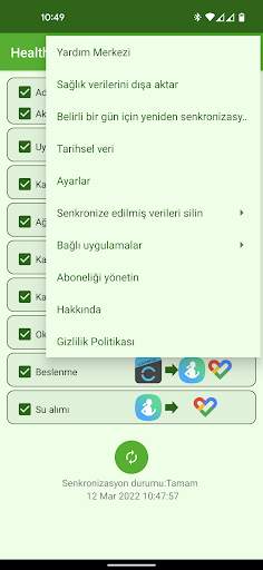 Health Sync screenshot 4